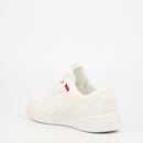 Urbanart Frail 1 Faux Wax / Lycra Sneaker - White footwear Urbanart