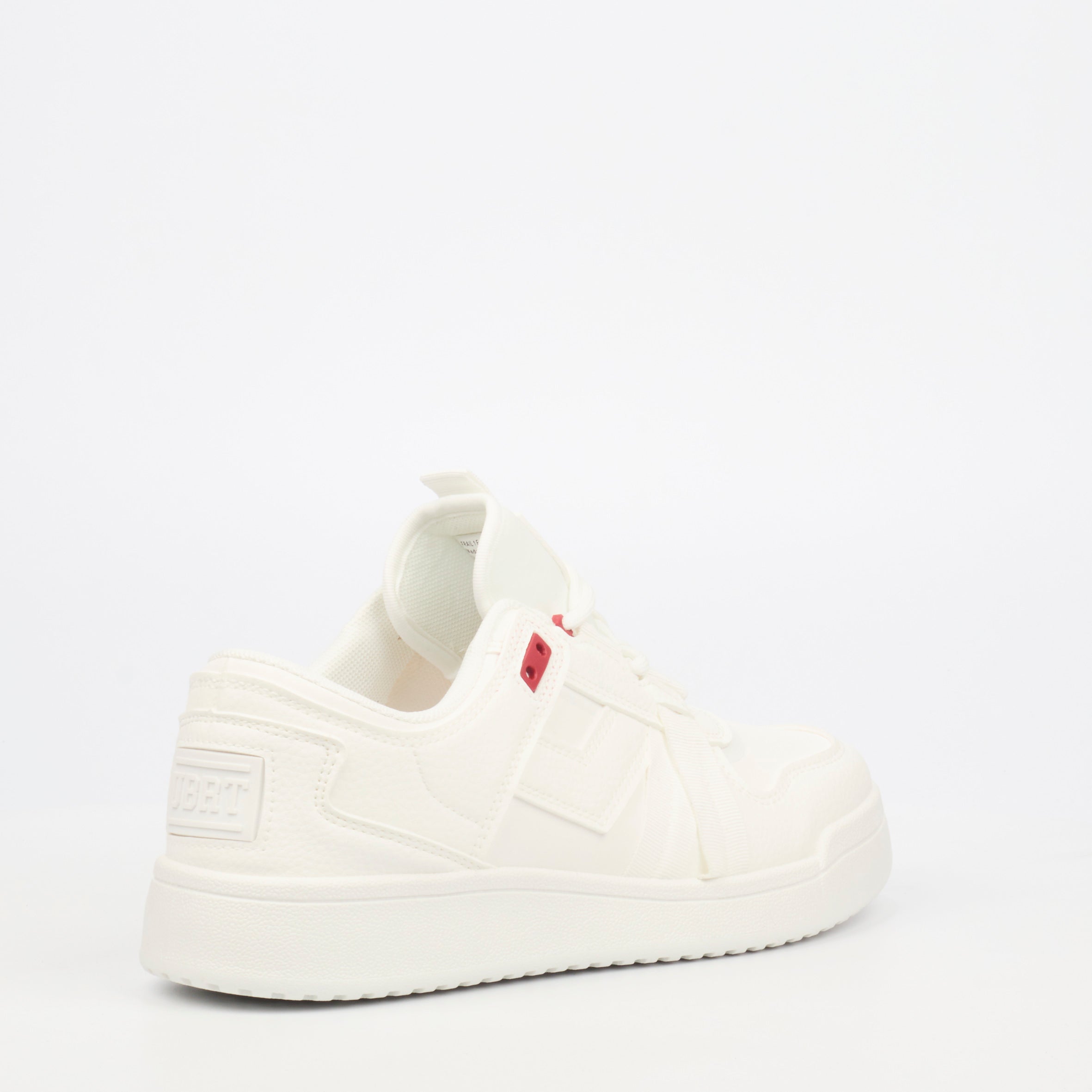 Urbanart Frail 1 Faux Wax / Lycra Sneaker - White footwear Urbanart