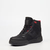 Urbanart Frail 2 Faux Wax / Lycra Ankle Boot - Black footwear Urbanart