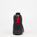 Urbanart Frail 2 Faux Wax / Lycra Ankle Boot - Black footwear Urbanart