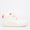 Urbanart Frail 2 Faux Wax / Lycra Ankle Boot - White footwear Urbanart