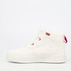 Urbanart Frail 2 Faux Wax / Lycra Ankle Boot - White footwear Urbanart