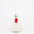 Urbanart Frail 2 Faux Wax / Lycra Ankle Boot - White footwear Urbanart