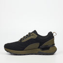 Urbanart Frame 1 Faux Nubuck / Mesh Sneaker - Olive footwear UBRT