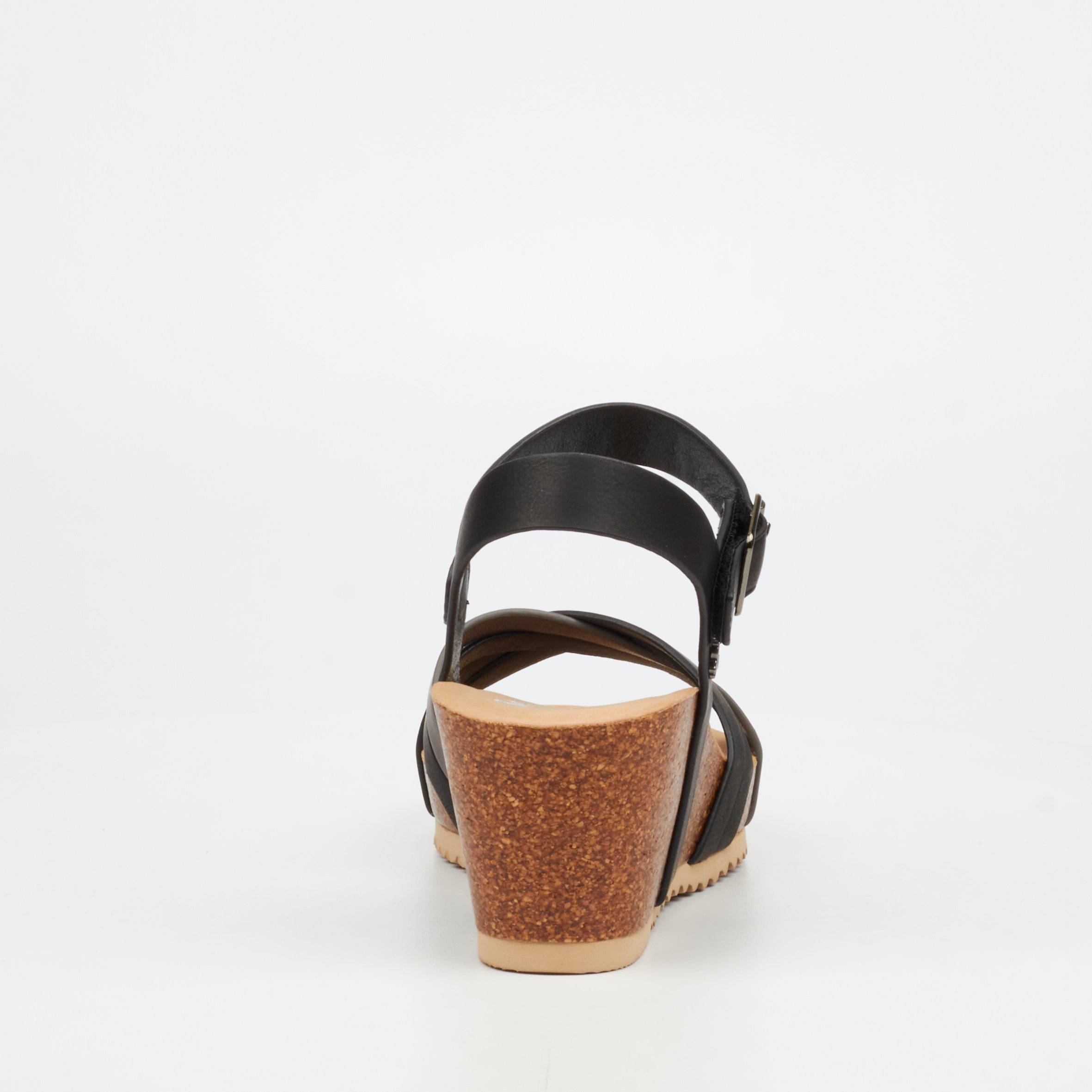 Butterfly Feet Franky 1 Wedge - Black footwear Butterfly Feet
