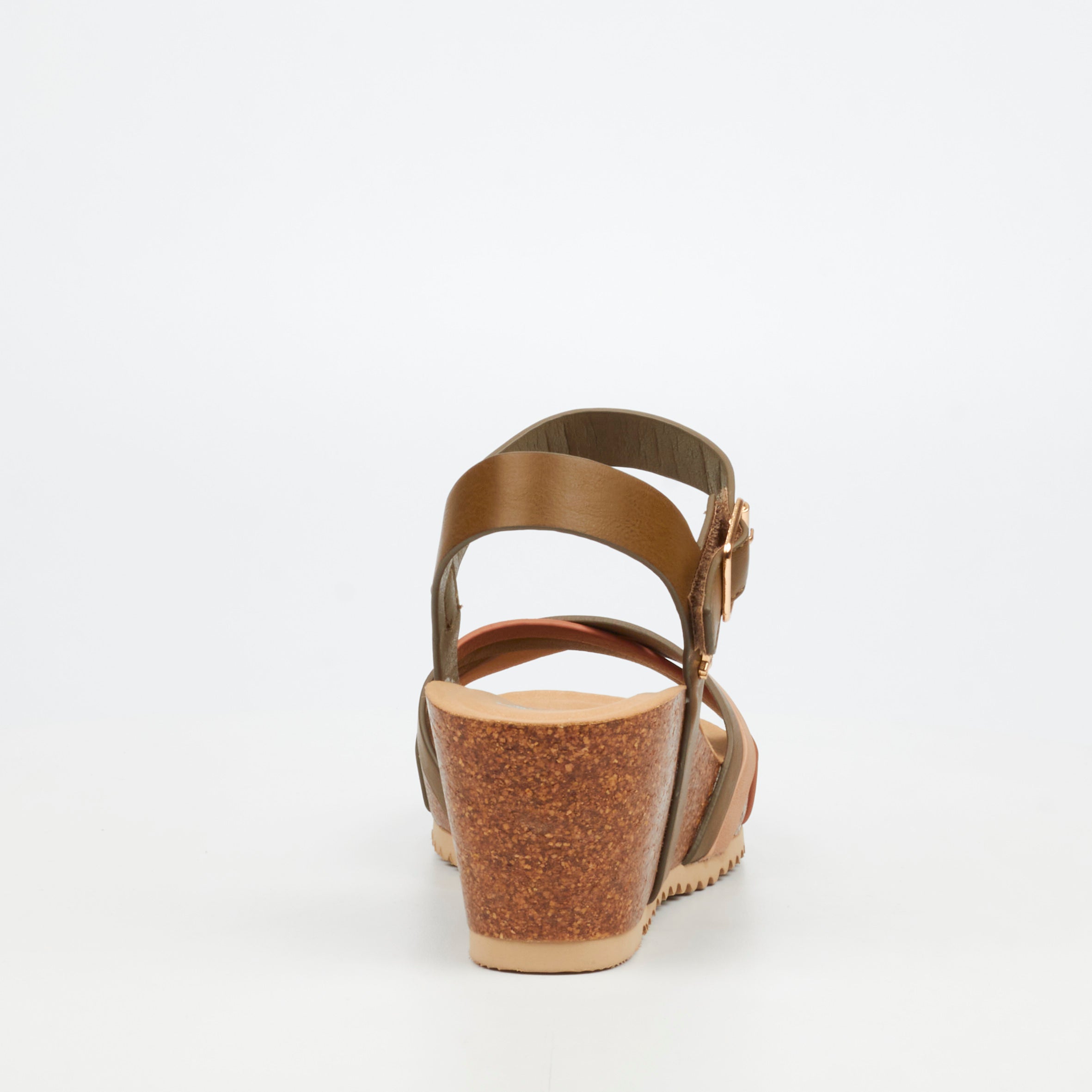 Butterfly Feet Franky 1 Wedge - Olive footwear Butterfly Feet
