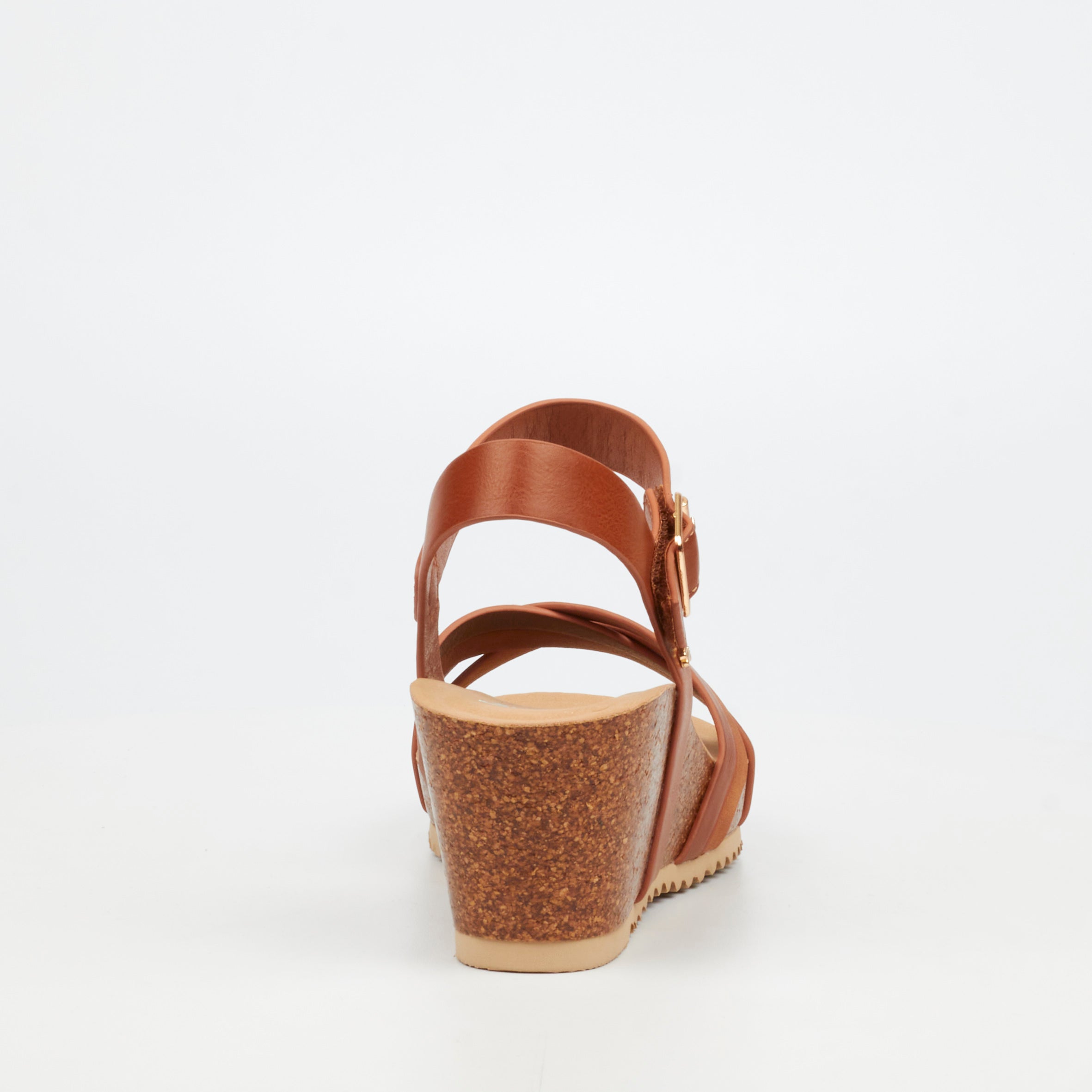 Butterfly Feet Franky 1 Wedge - Tan footwear Butterfly Feet