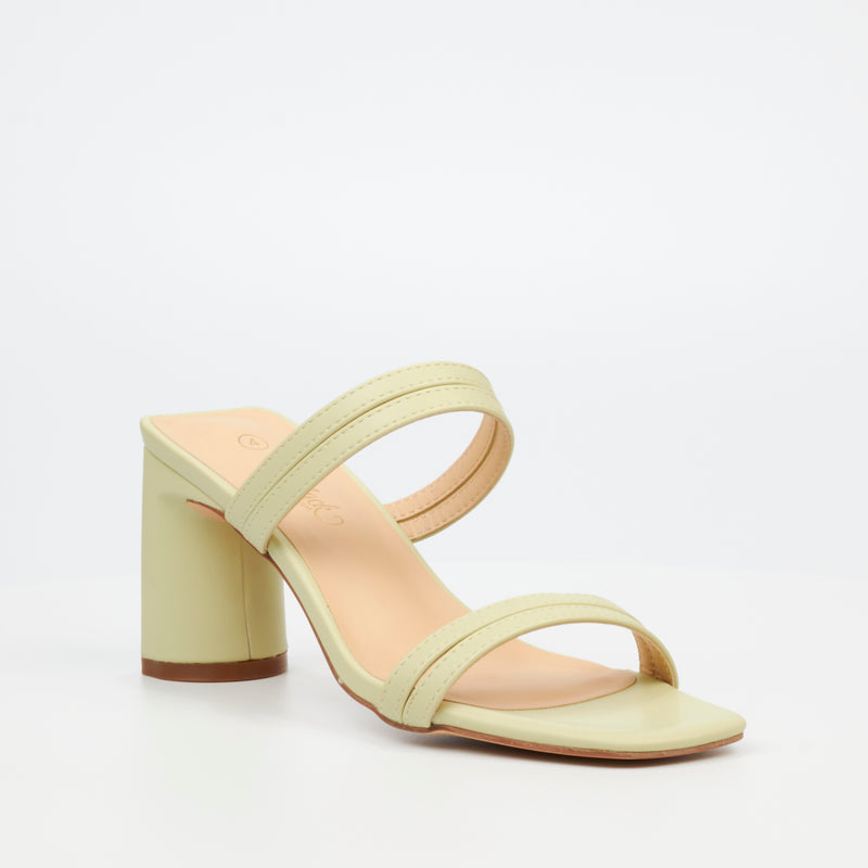 Miss Black Frappe 1 Heel - Sage footwear Miss Black   