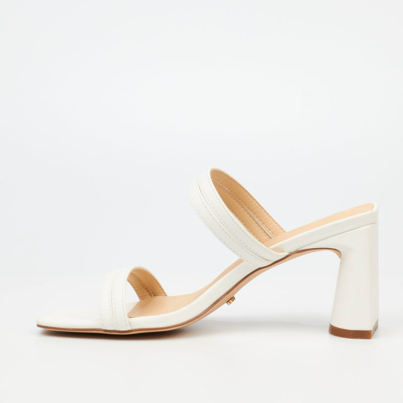 Miss Black Frappe 1 Heel - White footwear Miss Black   