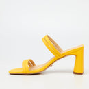 Miss Black Frappe 1 Heel - Yellow footwear Miss Black   