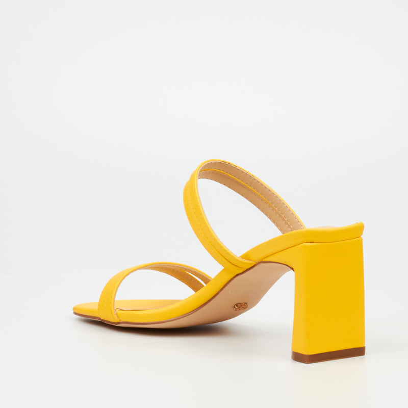 Miss Black Frappe 1 Heel - Yellow footwear Miss Black   