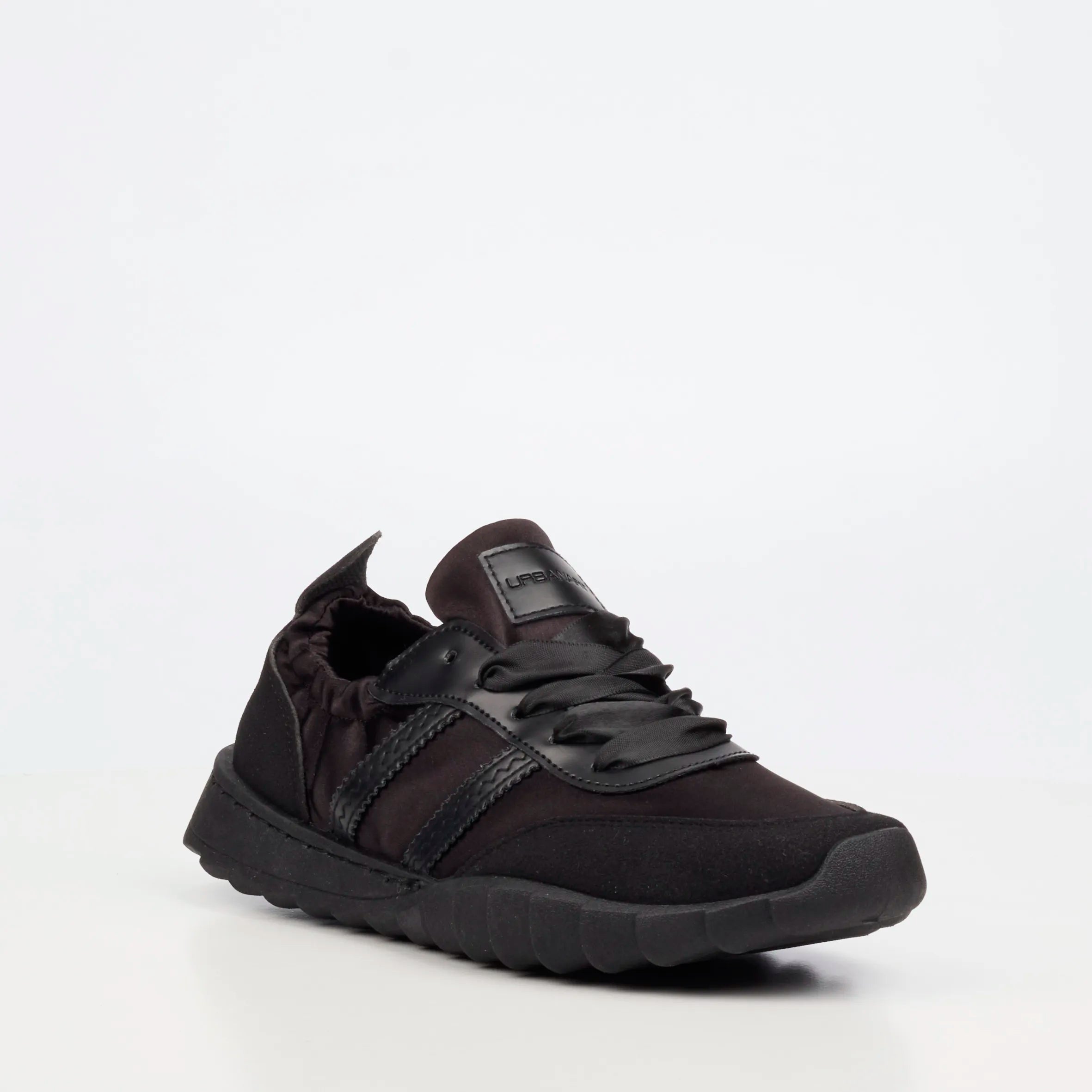Urbanart Freesia 1 Satin Sneaker - Black (Ladies)