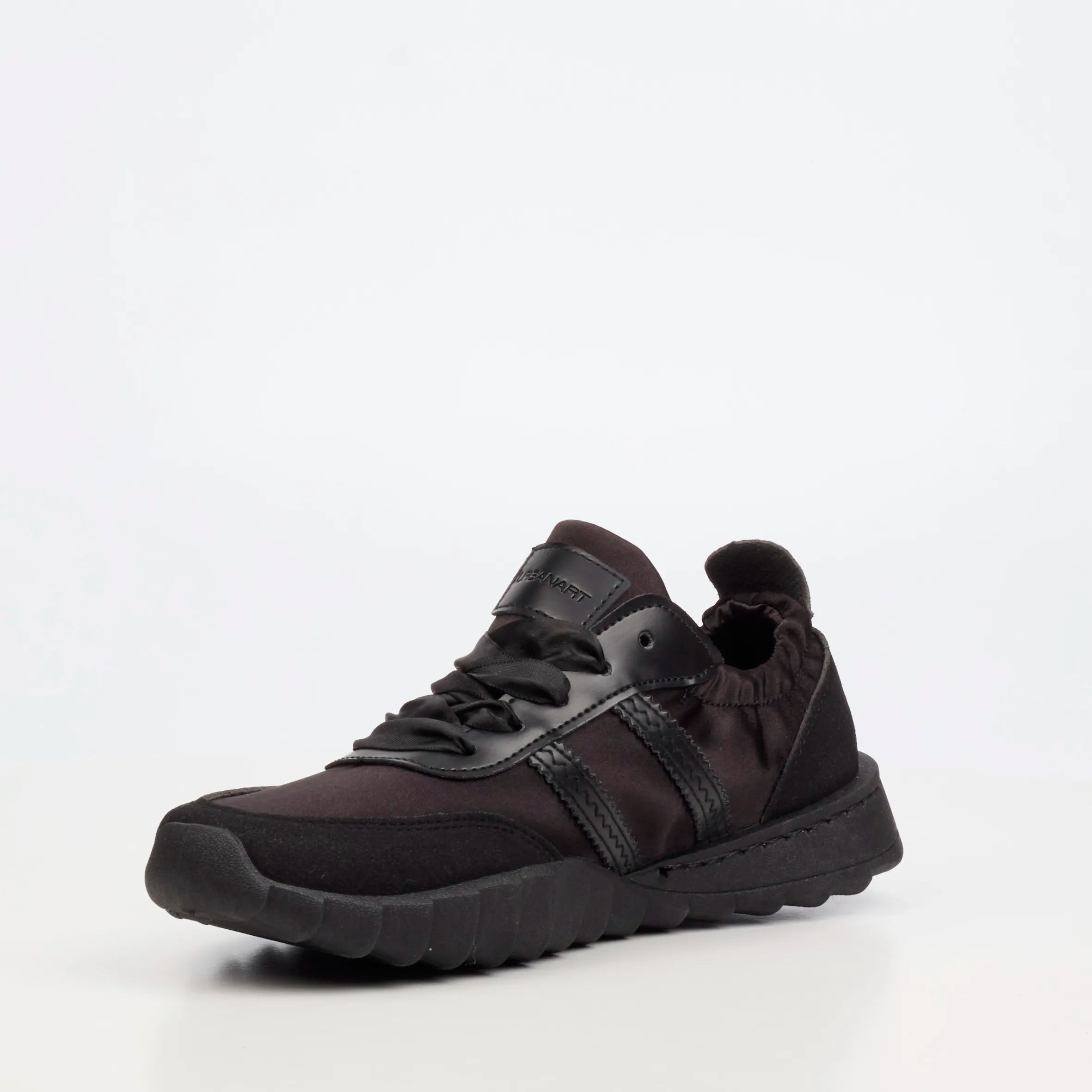 Urbanart Freesia 1 Satin Sneaker - Black (Ladies)