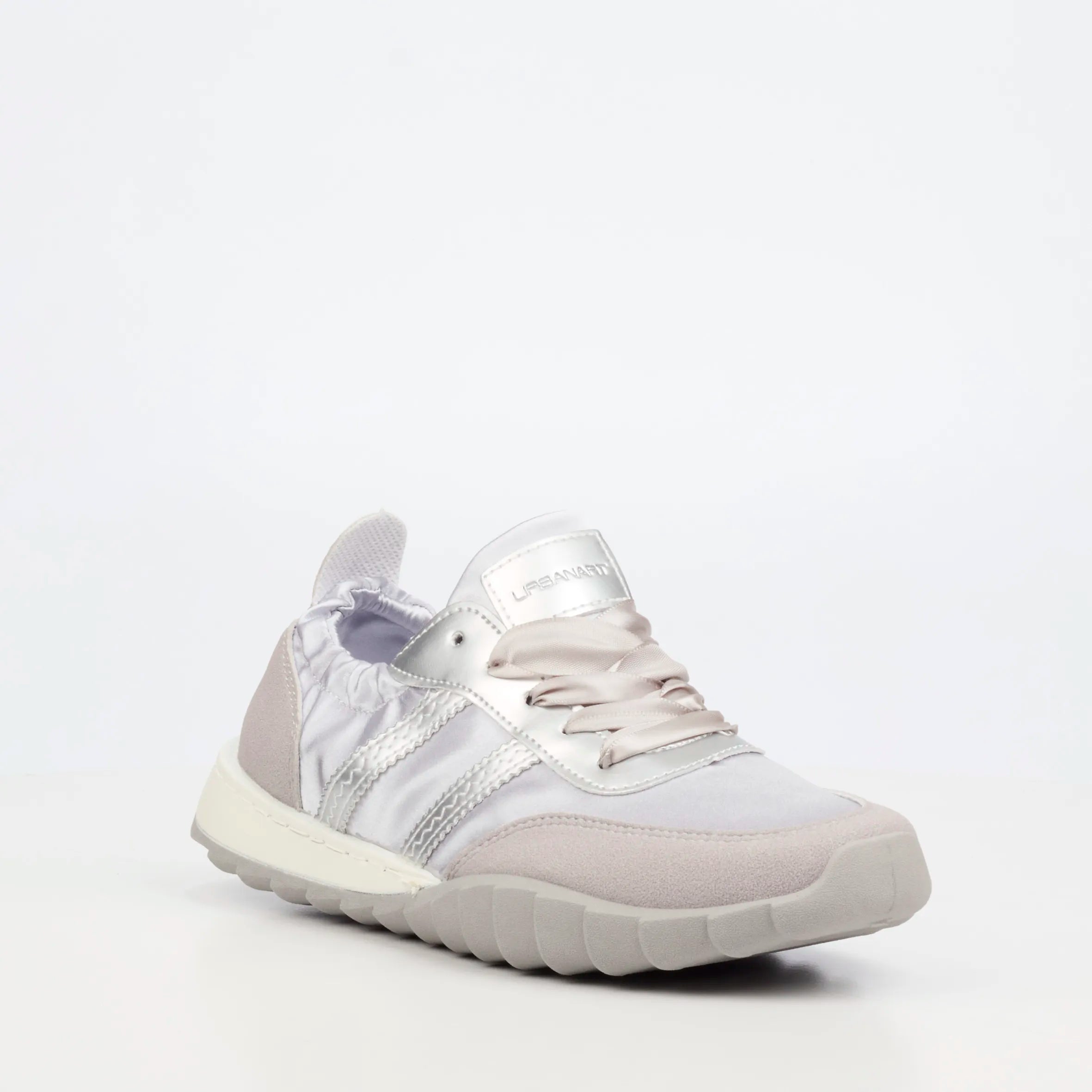 Urbanart Freesia 1 Satin Sneaker - Grey (Ladies)