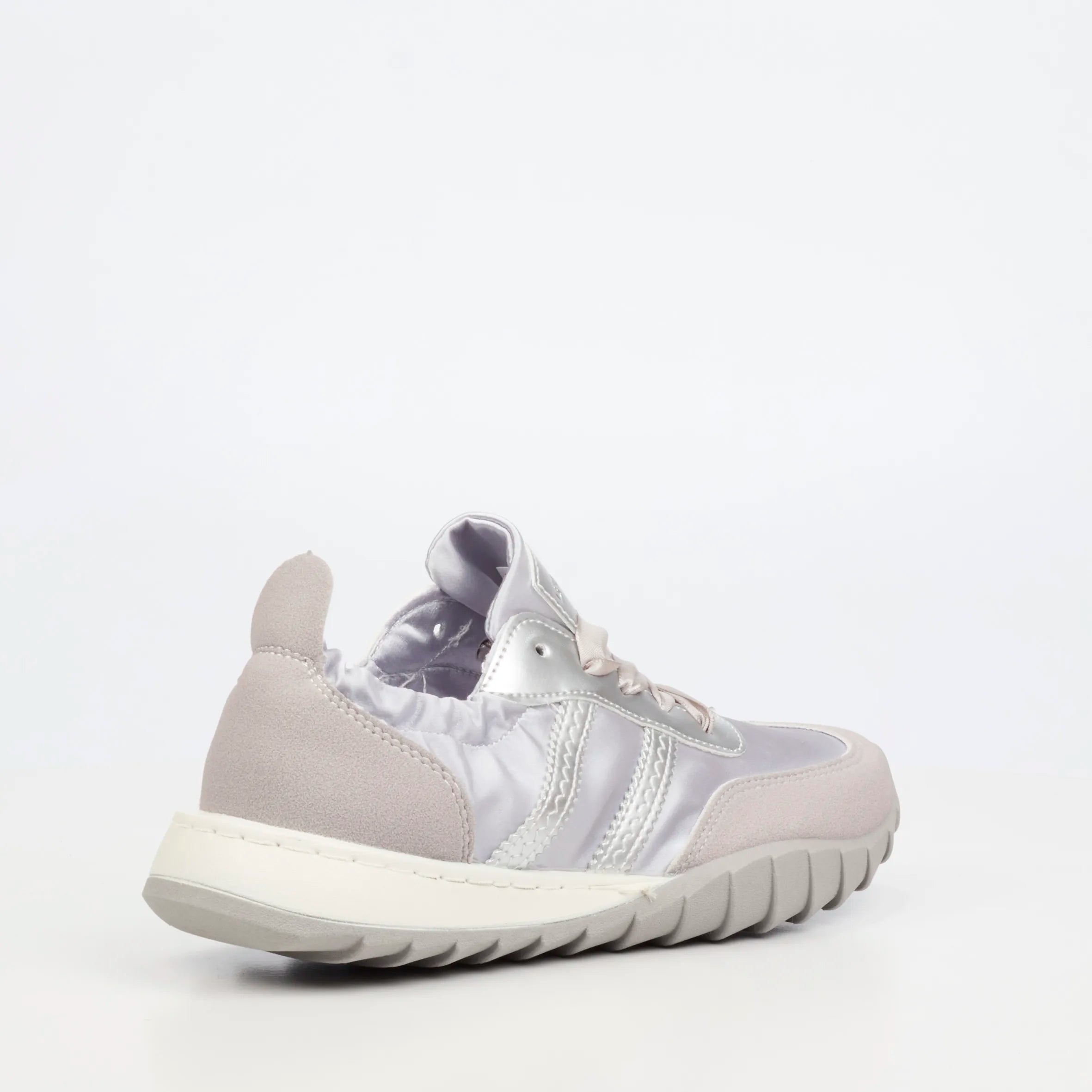 Urbanart Freesia 1 Satin Sneaker - Grey (Ladies)