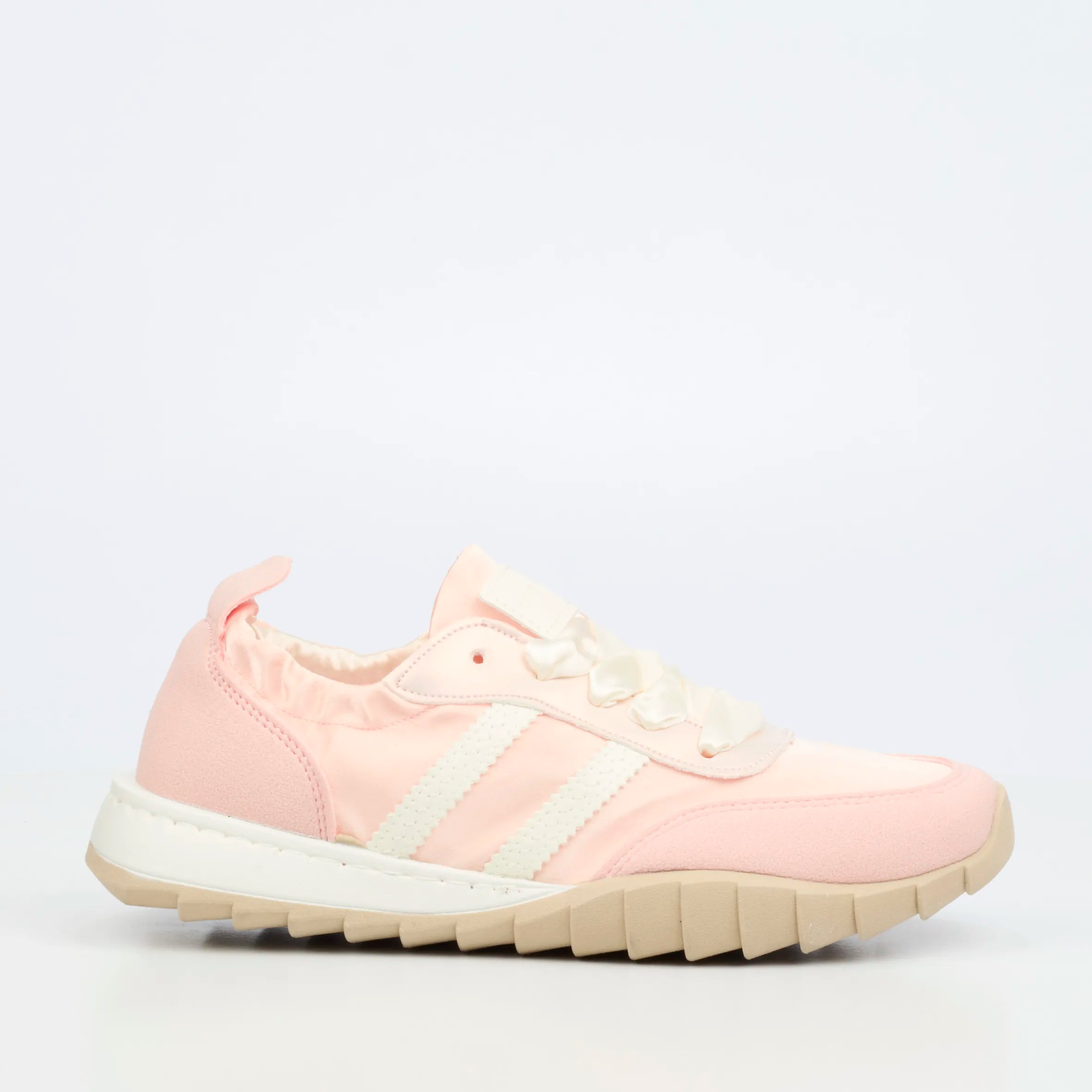 Urbanart Freesia 1 Satin Sneaker - Pink (Ladies)