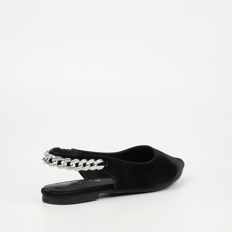 Butterfly Feet Frida 2 Flat - Black footwear Butterfly Feet   