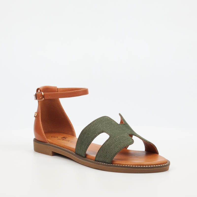 Butterfly Feet Frost 13 Sandal - Olive footwear Butterfly Feet