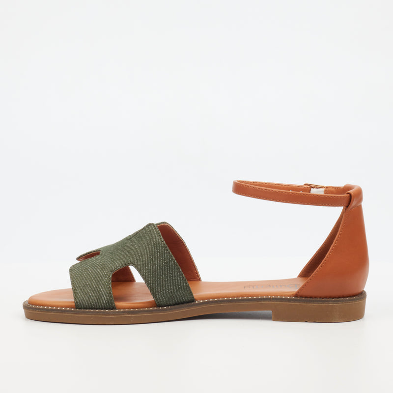 Butterfly Feet Frost 13 Sandal - Olive footwear Butterfly Feet