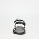 Butterfly Feet Frost 17 Sandal - Black footwear Butterfly Feet