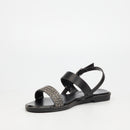 Butterfly Feet Frost 17 Sandal - Black footwear Butterfly Feet