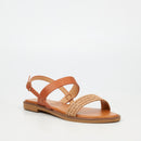Butterfly Feet Frost 17 Sandal - Tan footwear Butterfly Feet