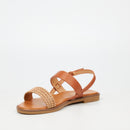 Butterfly Feet Frost 17 Sandal - Tan footwear Butterfly Feet