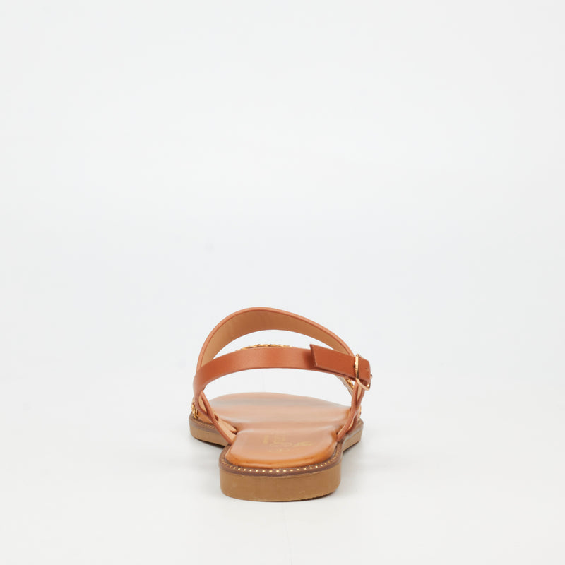 Butterfly Feet Frost 17 Sandal - Tan footwear Butterfly Feet