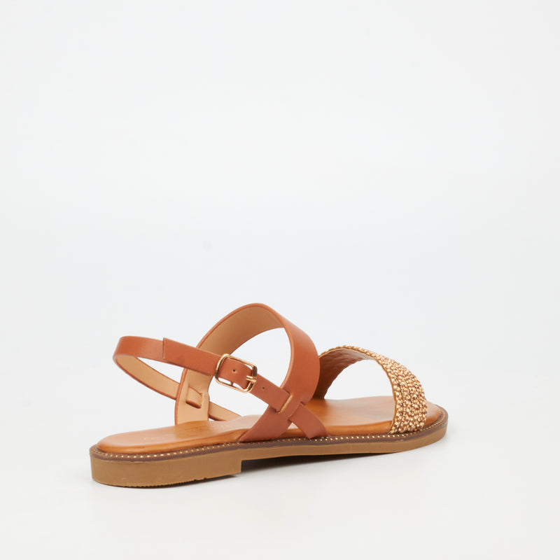 Butterfly Feet Frost 17 Sandal - Tan footwear Butterfly Feet