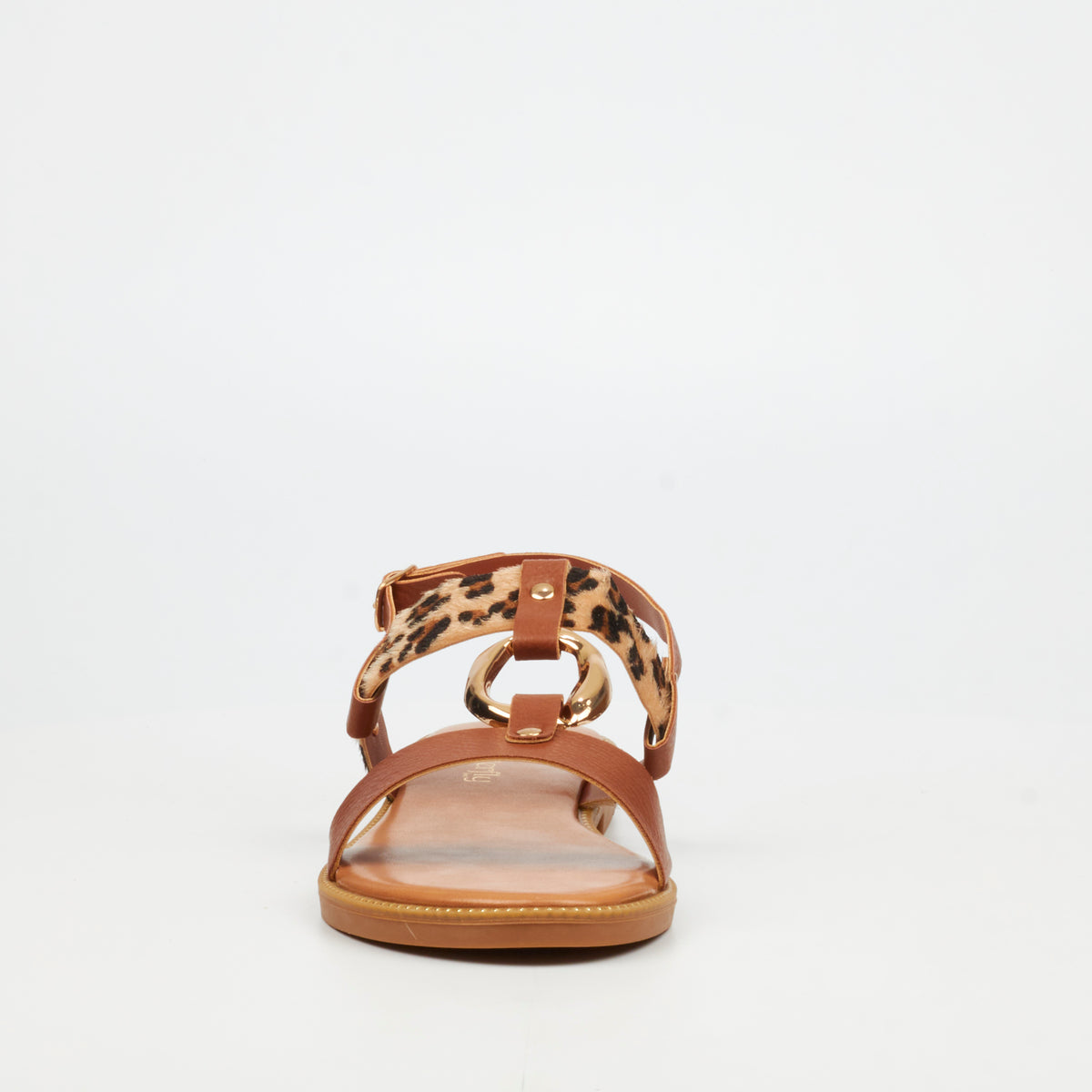Butterfly Feet Frost 18 Flat Sandals - Leopard