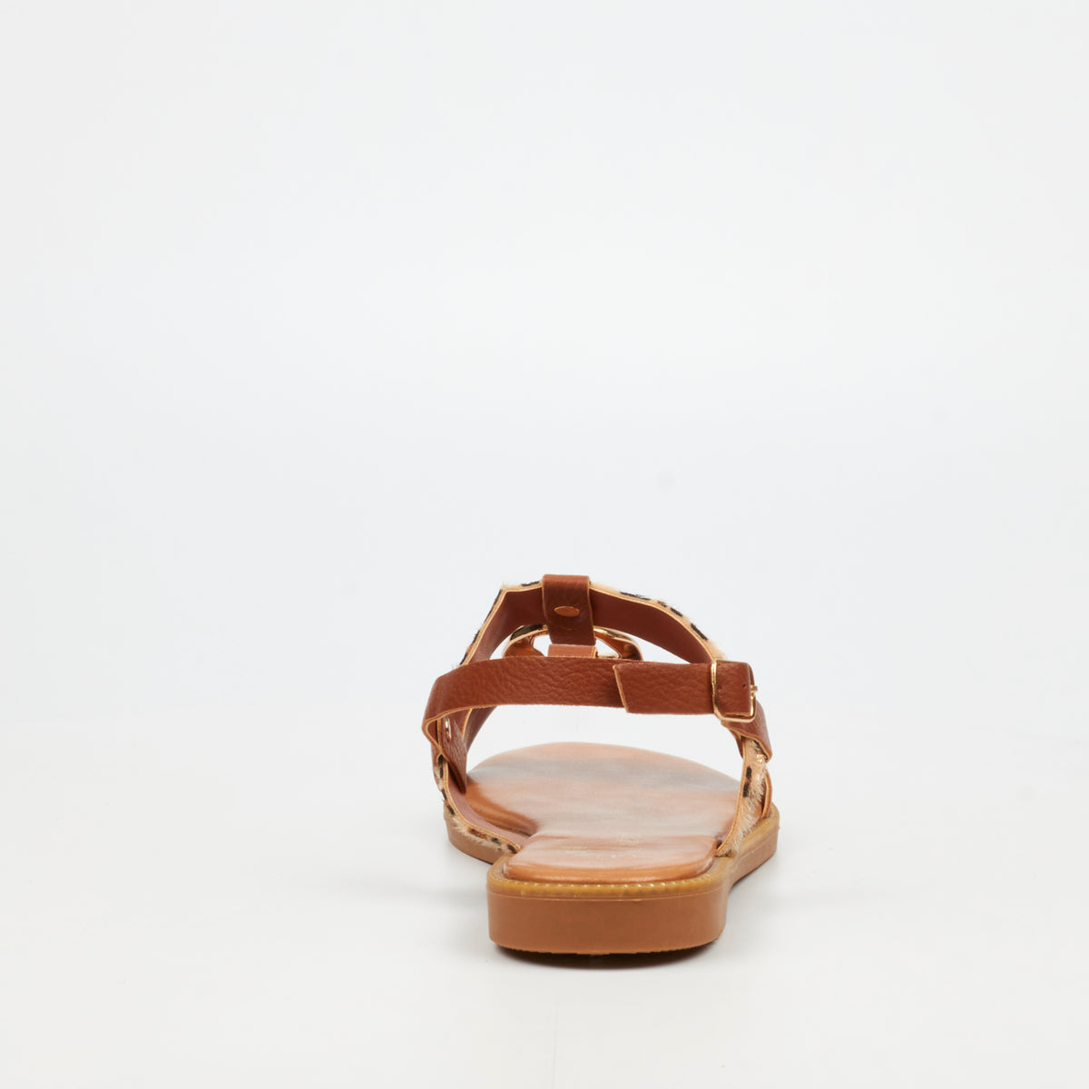 Butterfly Feet Frost 18 Flat Sandals - Leopard