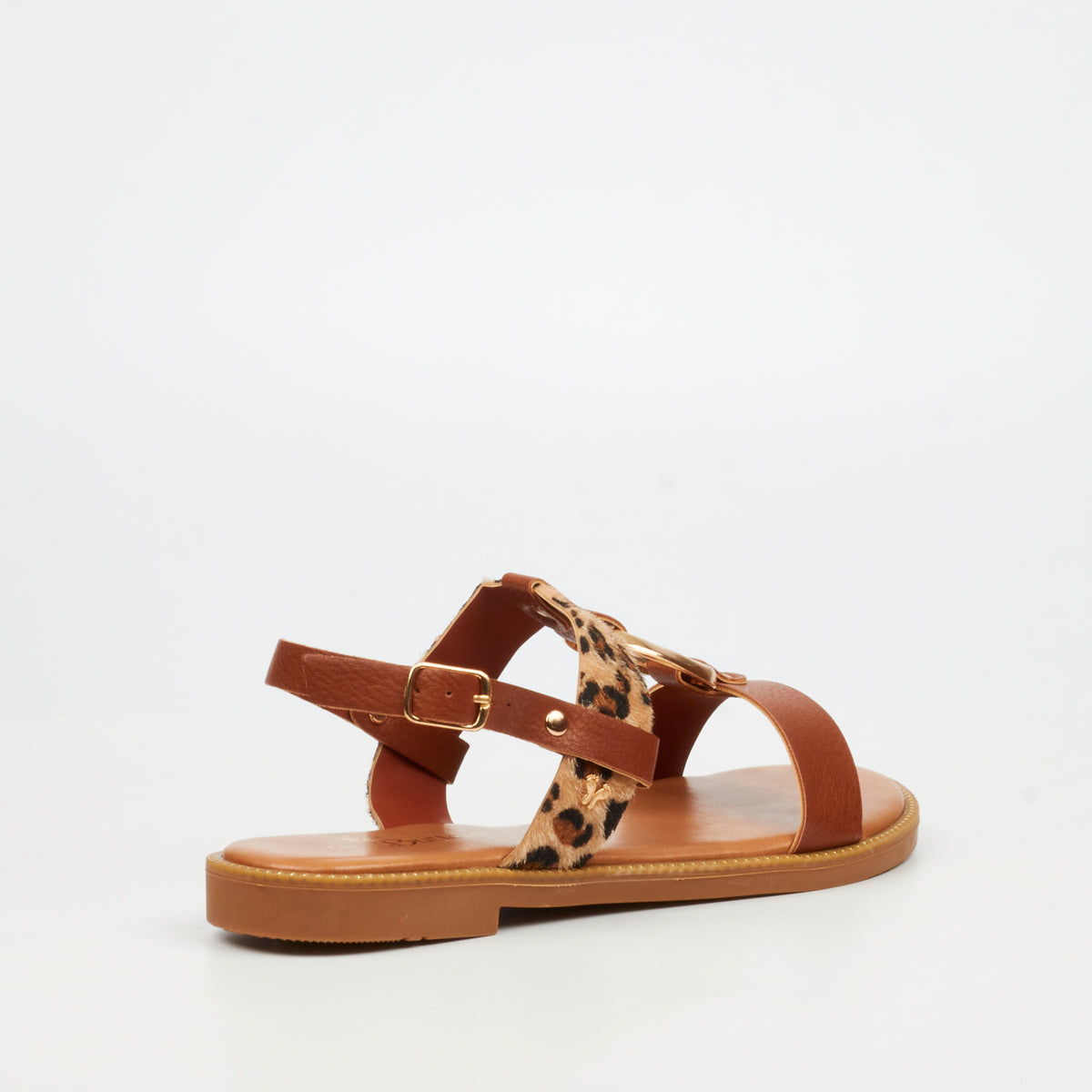 Butterfly Feet Frost 18 Flat Sandals - Leopard