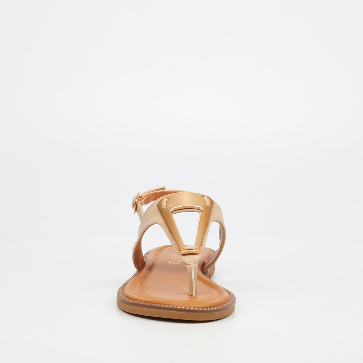 Butterfly Feet Frost 19 Flat Sandals - Beige