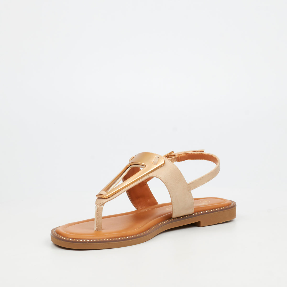 Butterfly Feet Frost 19 Flat Sandals - Beige
