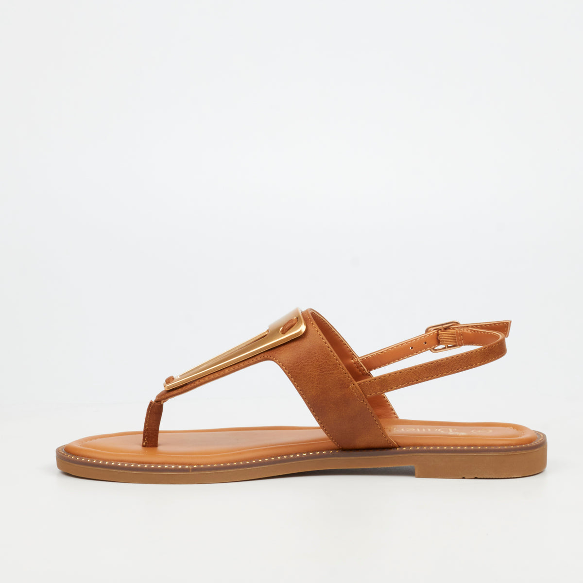 Butterfly Feet - Frost 19 Flat Sandals - Tan