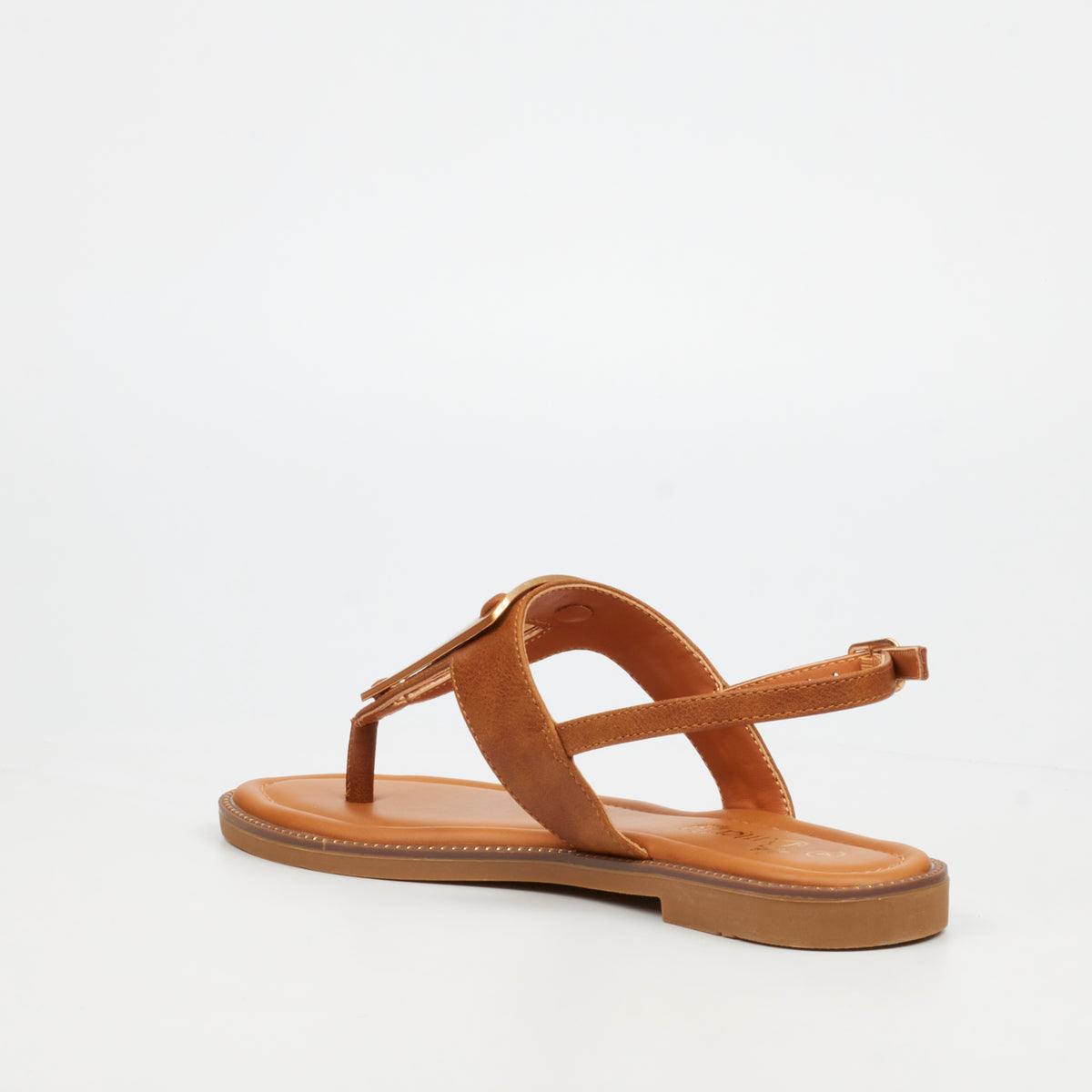 Butterfly Feet - Frost 19 Flat Sandals - Tan
