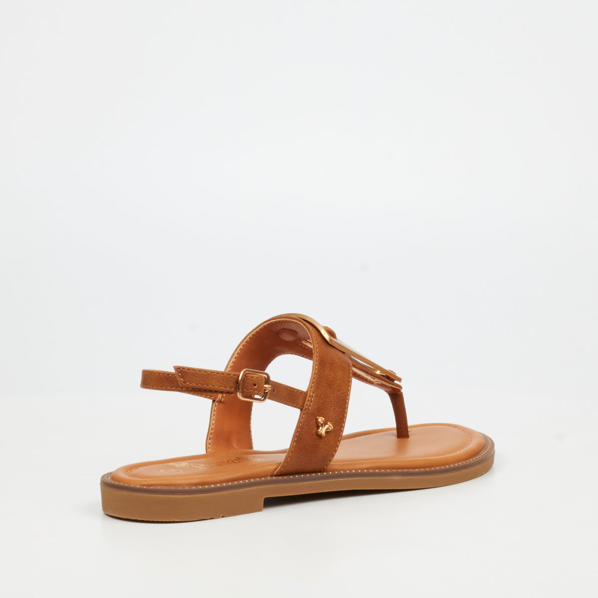 Butterfly Feet - Frost 19 Flat Sandals - Tan