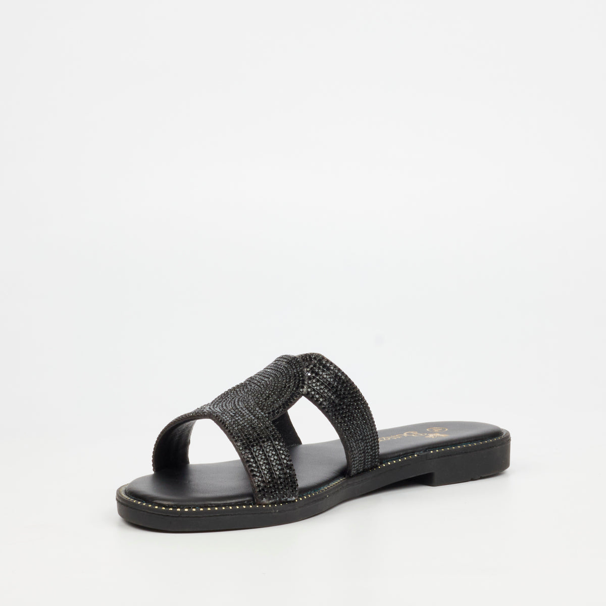 Butterfly Deet Frost 20 Flat Sndals - Black
