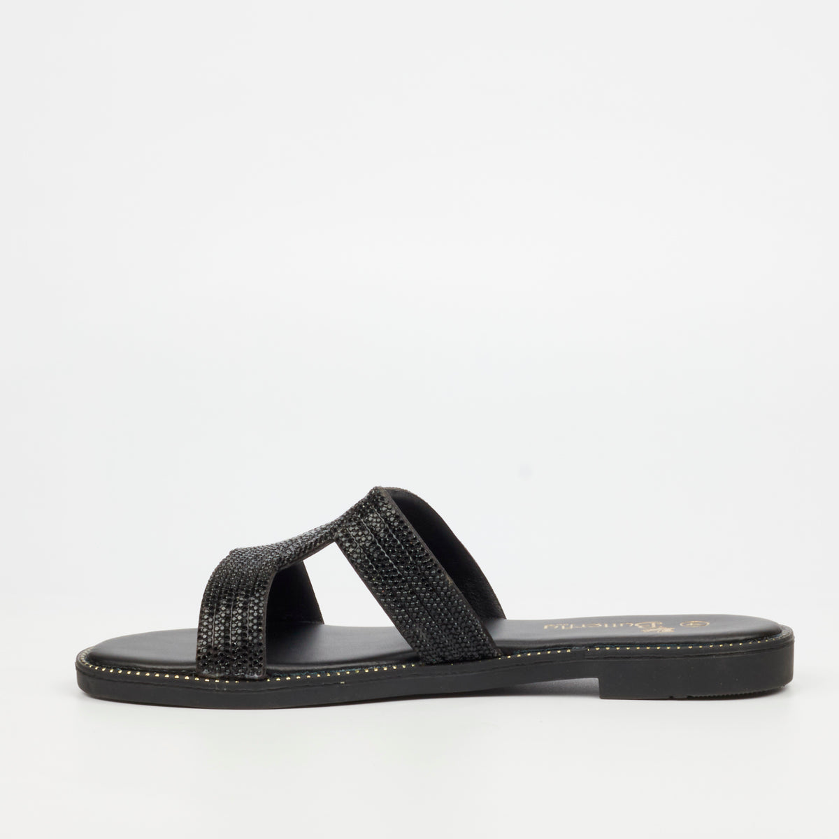Butterfly Deet Frost 20 Flat Sndals - Black