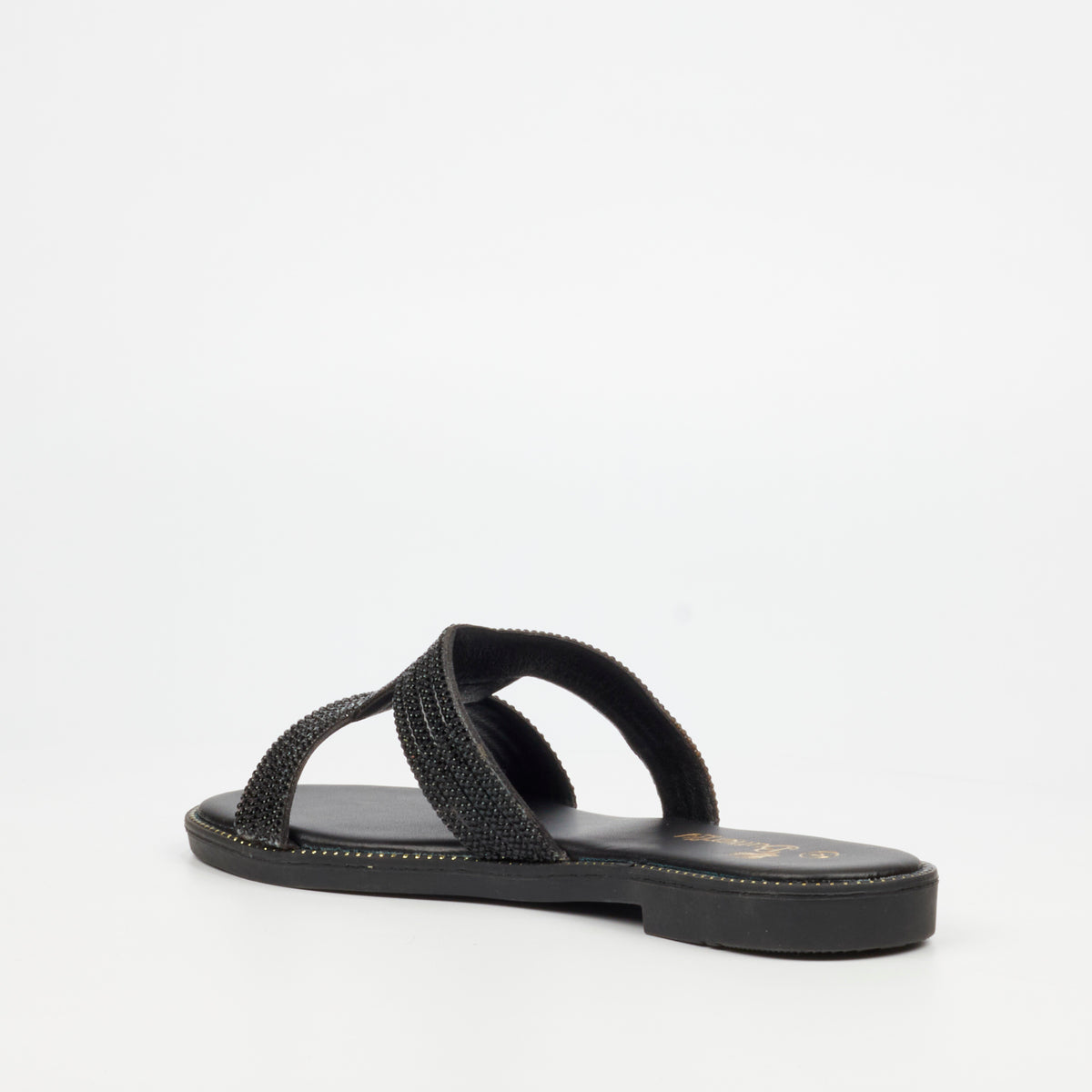 Butterfly Deet Frost 20 Flat Sndals - Black