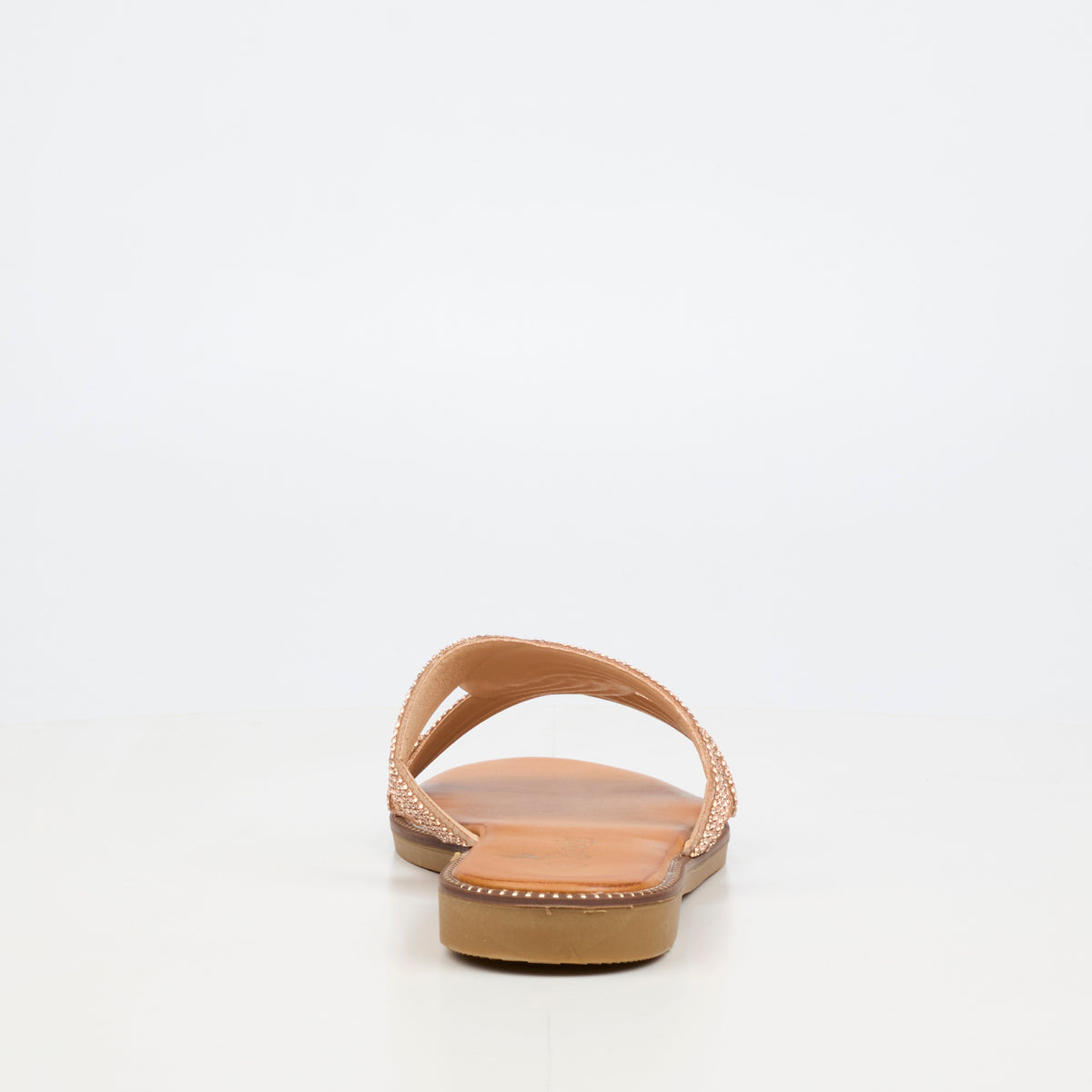 Butterfly Feet Frost 20 Flat Sandal - Rose Gold