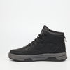Urbanart Furrow 1 Faux Wax / Faux Nubuck Sneaker - Black footwear Urbanart