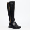 Miss Black Fyre 1 High Boots Faux Leather - Black footwear Miss Black