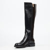 Miss Black Fyre 1 High Boots Faux Leather - Black footwear Miss Black