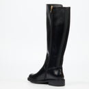 Miss Black Fyre 1 High Boots Faux Leather – Black