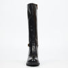Miss Black Gale 1 High Boots Faux Leather - Black footwear Miss Black