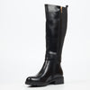 Miss Black Gale 1 High Boots Faux Leather - Black footwear Miss Black
