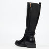 Miss Black Gale 1 High Boots Faux Leather - Black footwear Miss Black