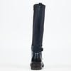 Miss Black Gale 1 High Boots Faux Leather - Navy footwear Miss Black