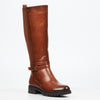 Miss Black Gale 1 High Boots Faux Leather - Tan footwear Miss Black